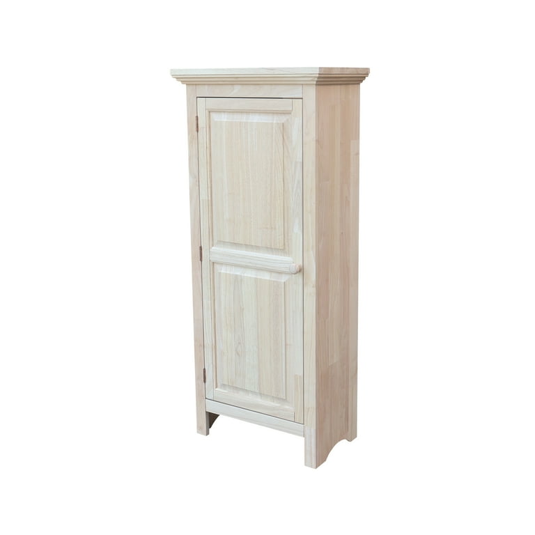 International Concepts Single Jelly Cabinet 51 h Unfinished