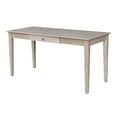 thumbnail image 1 of International Concepts Large Writing Desk with Drawer, 1 of 8