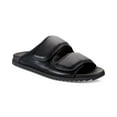 thumbnail image 1 of International Concepts Men’s Levine Strap Sandal Slipper, Black, 11.5, 1 of 5