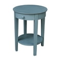 thumbnail image 1 of International Concepts Phillips Accent Table with Drawer in Ocean Blue, 1 of 11
