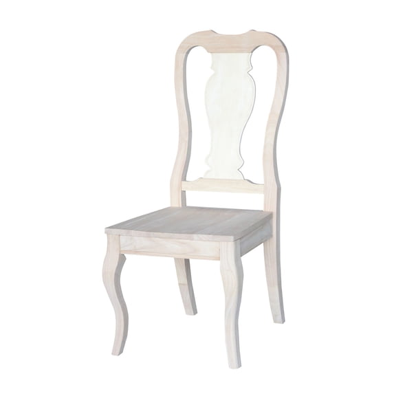 International Concepts Set of 2 Queen Anne Chairs