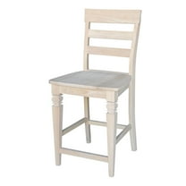 International Concepts S-192 Java Stool, 24", Ready To Finish