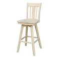 thumbnail image 1 of International Concepts San Remo Bar Stool, 30", Ready to Finish, 1 of 13
