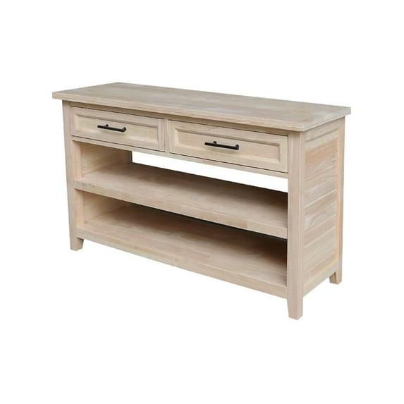 International Concepts Sanibel Solid Wood Sofa Table