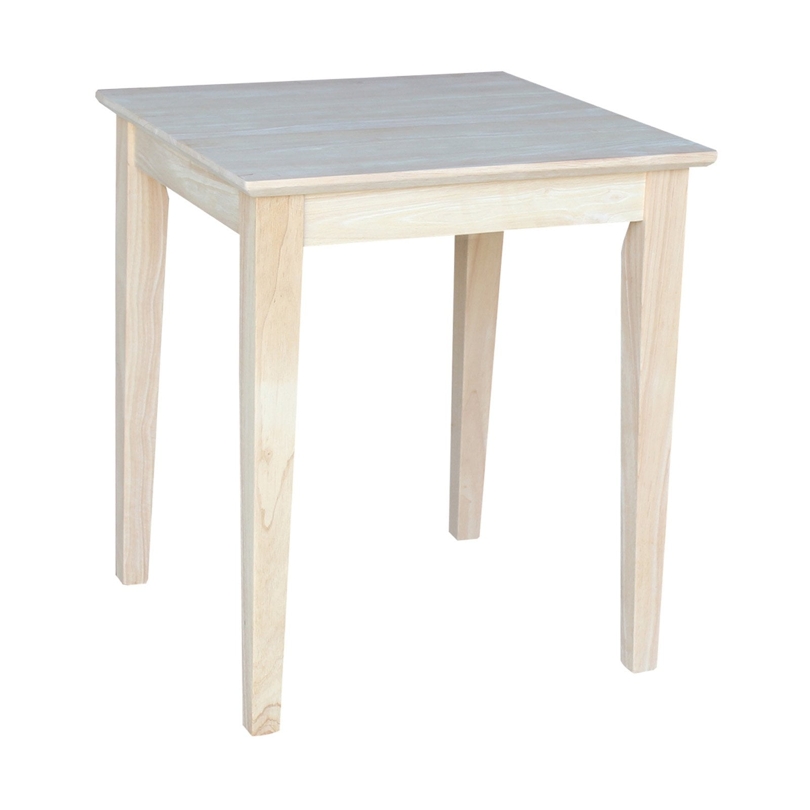 International Concepts Shaker End Table Tall