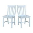 thumbnail image 1 of International Concepts Set of 2 Solid Wood Dining Chairs in White, 1 of 7