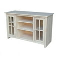 thumbnail image 1 of International Concepts Solid Wood Entertainment 48" TV Stand with 2 Doors in White, 1 of 11