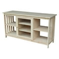 thumbnail image 1 of International Concepts Solid Wood Mission Entertainment Stand, 1 of 15