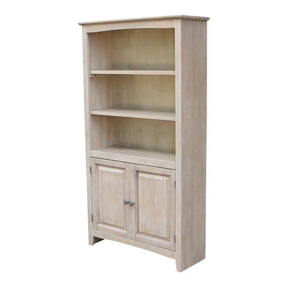 Solid Wood Shaker Bookcase - 60"H