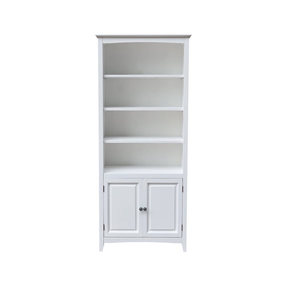 International Concepts Solid Wood Shaker Bookcase - 72"H