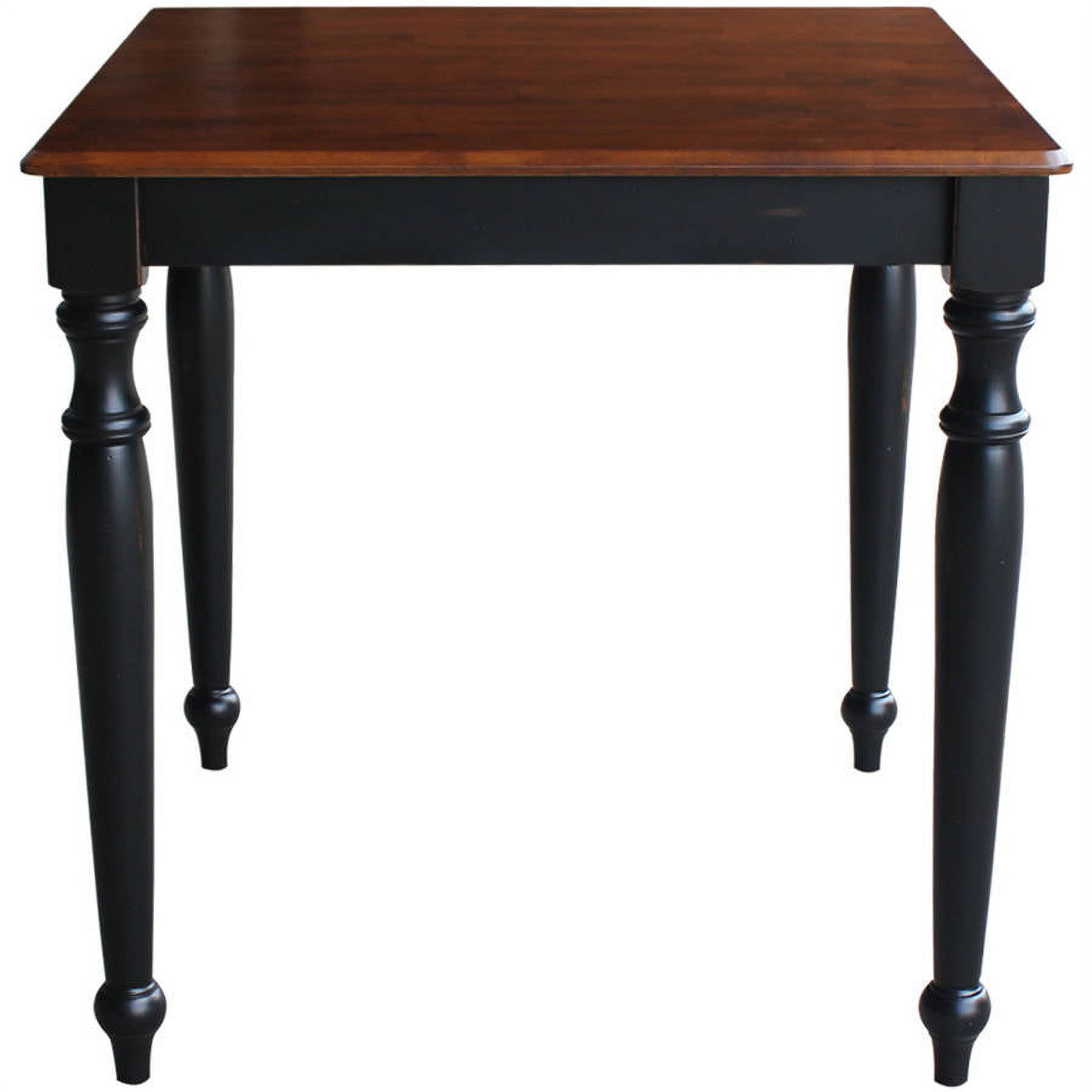 International Concepts Solid Wood Top Gathering Table, Turned Legs