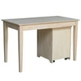 thumbnail image 1 of International Concepts Solid Wood Unfinished 2 Drawer Vertical File Cabinet, 1 of 9