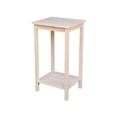 thumbnail image 1 of International Concepts Solid Wood Unfinished Accent Table, 1 of 8