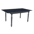 thumbnail image 1 of International Concepts Table With Butterfly Extension - Counter Height-Finish:Black,Legs:30" Turned Legs, 1 of 1