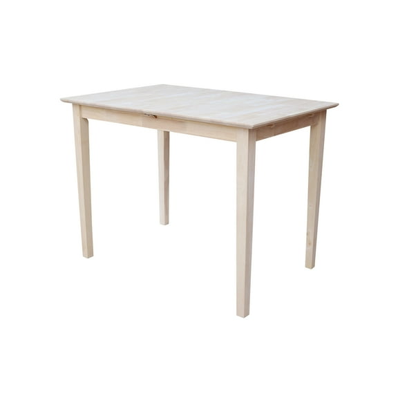 International Concepts Unfinished Shaker Counter Height Dining Table
