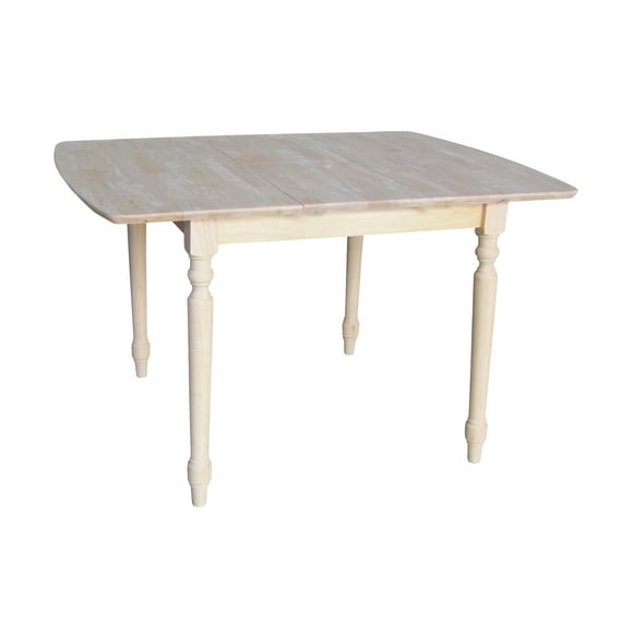 International Concepts Unfinished Square/Rectangular Dining Table