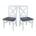 thumbnail image 1 of International Concepts Vineyard Solid Wood Dining Side Chair in White (Set of 2), 1 of 11