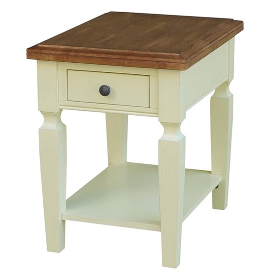 International Concepts Vista Solid Wood End Table