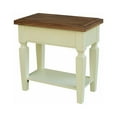 thumbnail image 1 of International Concepts Vista Solid Wood Side Table, 1 of 17