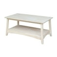 thumbnail image 1 of International Concepts Whitewood Bombay Rectangular Coffee Table, 1 of 8
