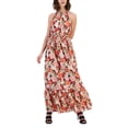 thumbnail image 1 of International Concepts Womens Halter Maxi Dress Emma Garden S, 1 of 1