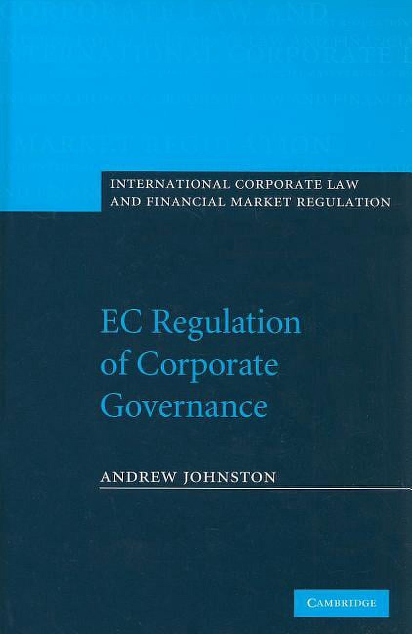 International Corporate Law and Financia EC Regulation of Corporate ...