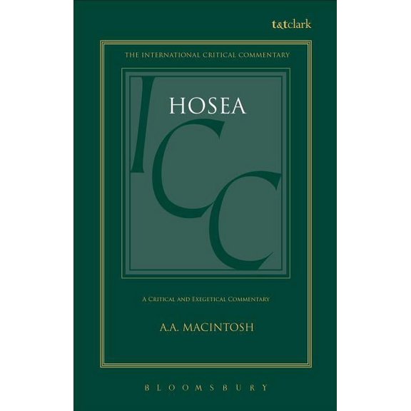 International Critical Commentary Hosea (ICC), (Hardcover)