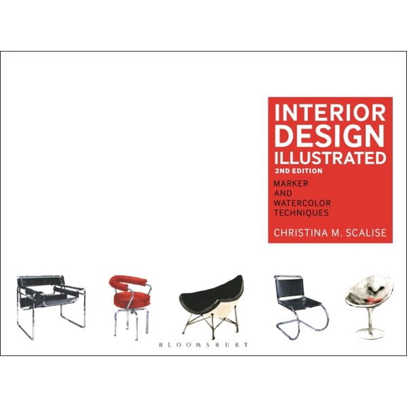 International Critical Commentary: Interior Design Illustrated: Marker and Watercolor Techniques (Paperback)
