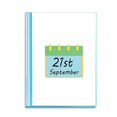 thumbnail image 1 of International Day Peace Non Violence World Book Sheet Protectors Portfolio Binder Folder, 1 of 3