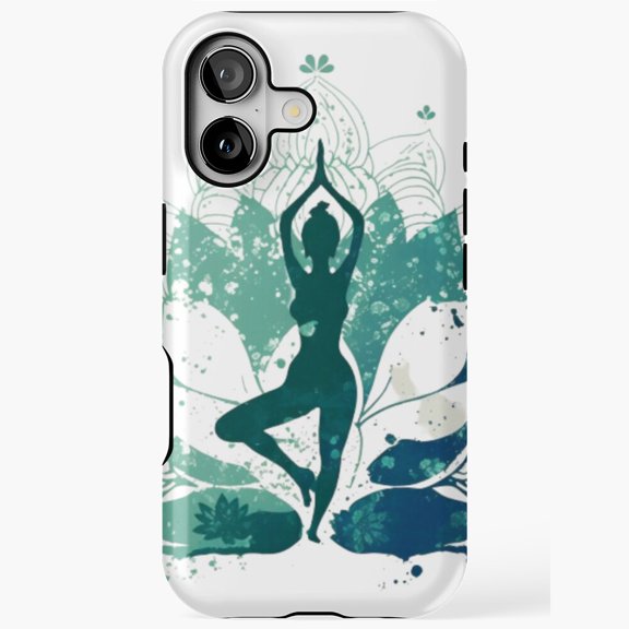 International Day of Yoga Vintage Case for iPhone 17 16 15 14 13 12 11 Pro Max