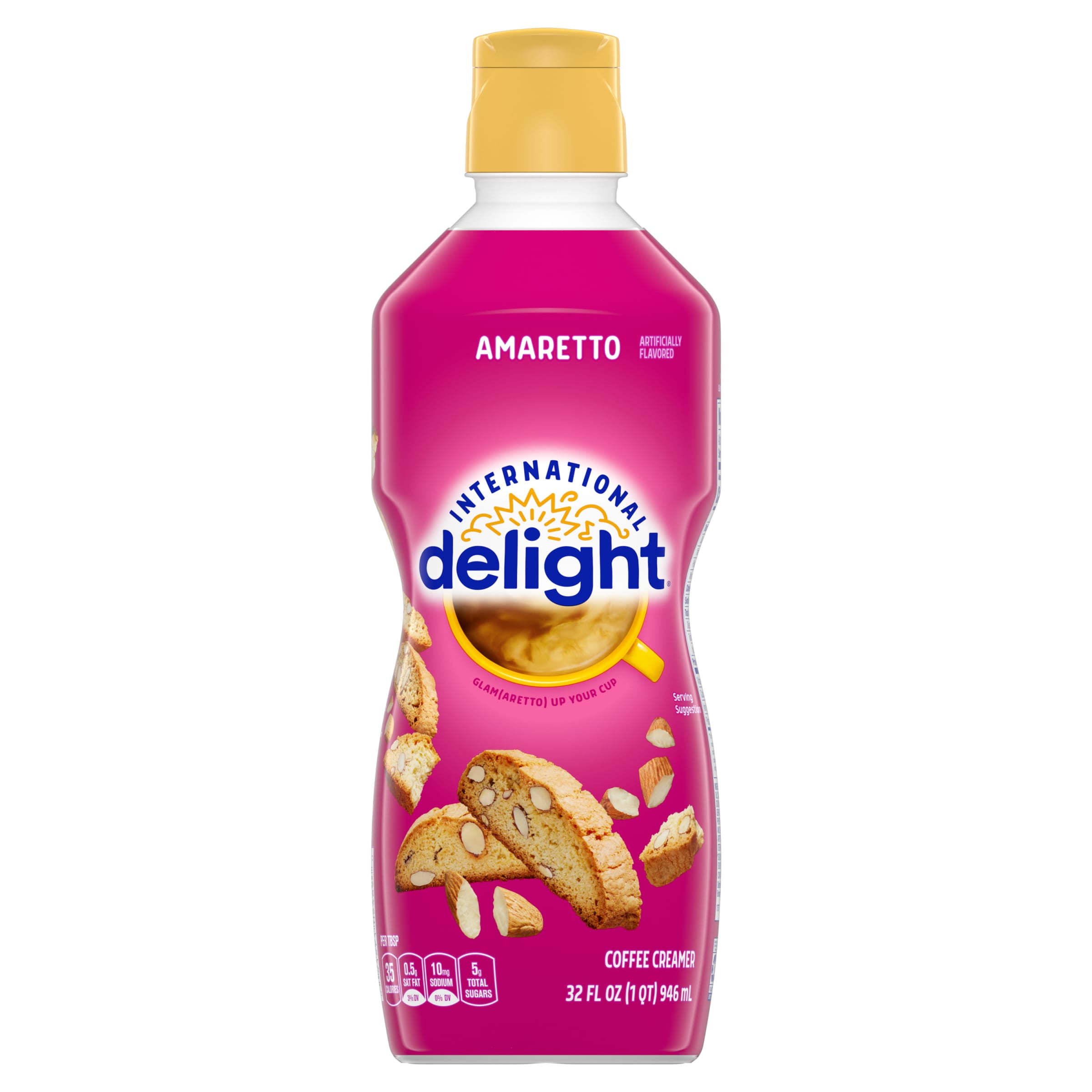 International Delight Amaretto Coffee Creamer, 32 fl oz Bottle
