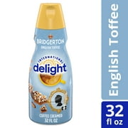 International Delight Bridgerton English Toffee Coffee Creamer, 32 fl oz Bottle