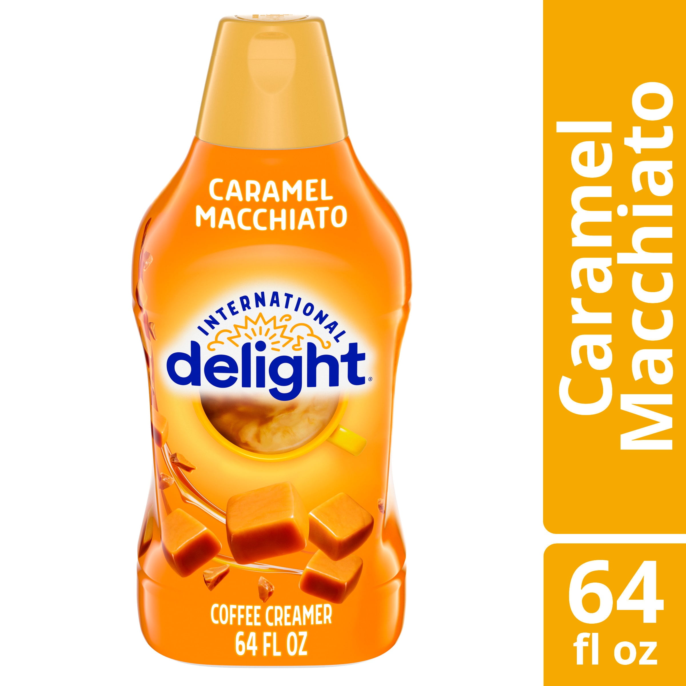 International Delight Caramel Macchiato Coffee Creamer, 64 fl oz Bottle