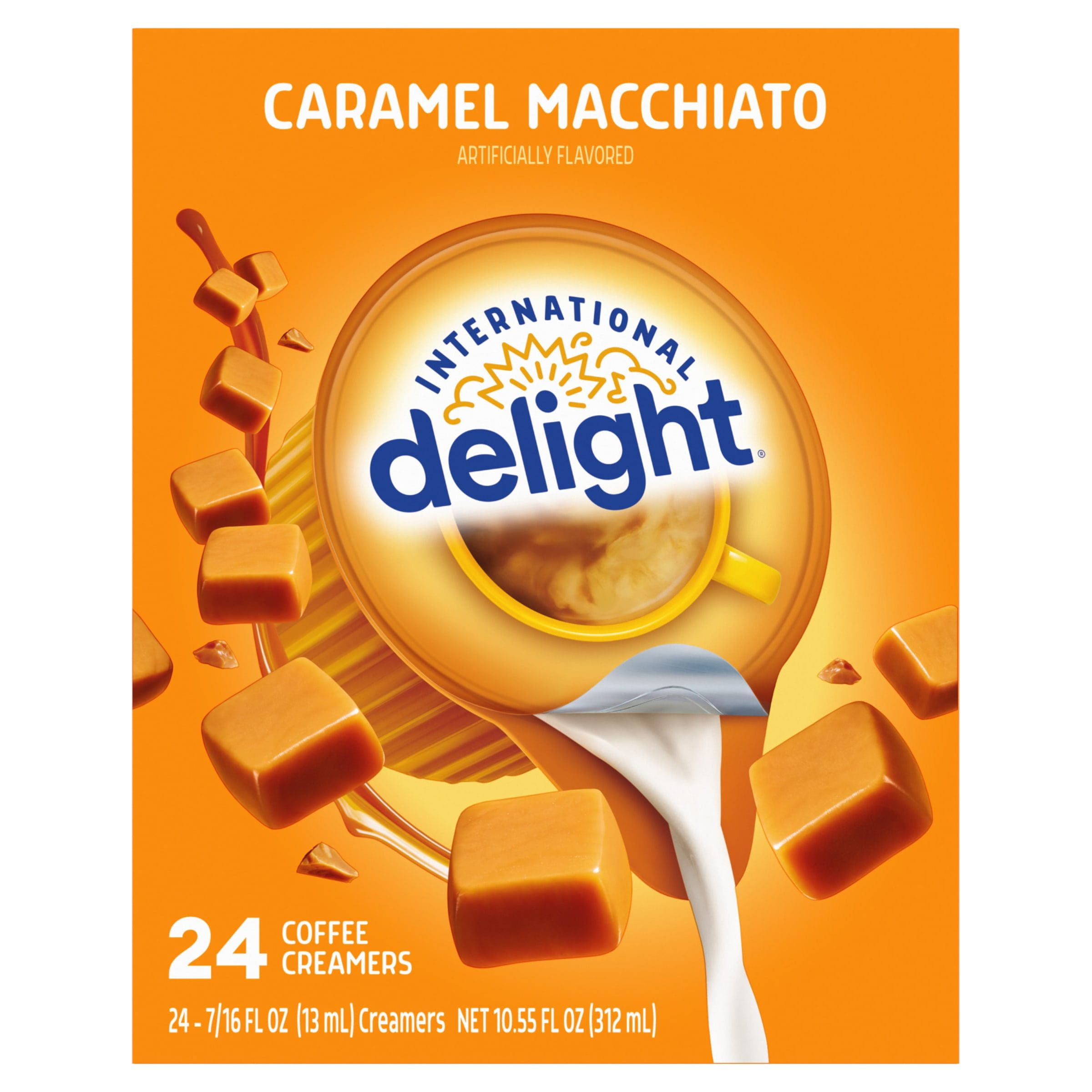 International Delight Caramel Macchiato Coffee Creamer Singles, 0.44 fl