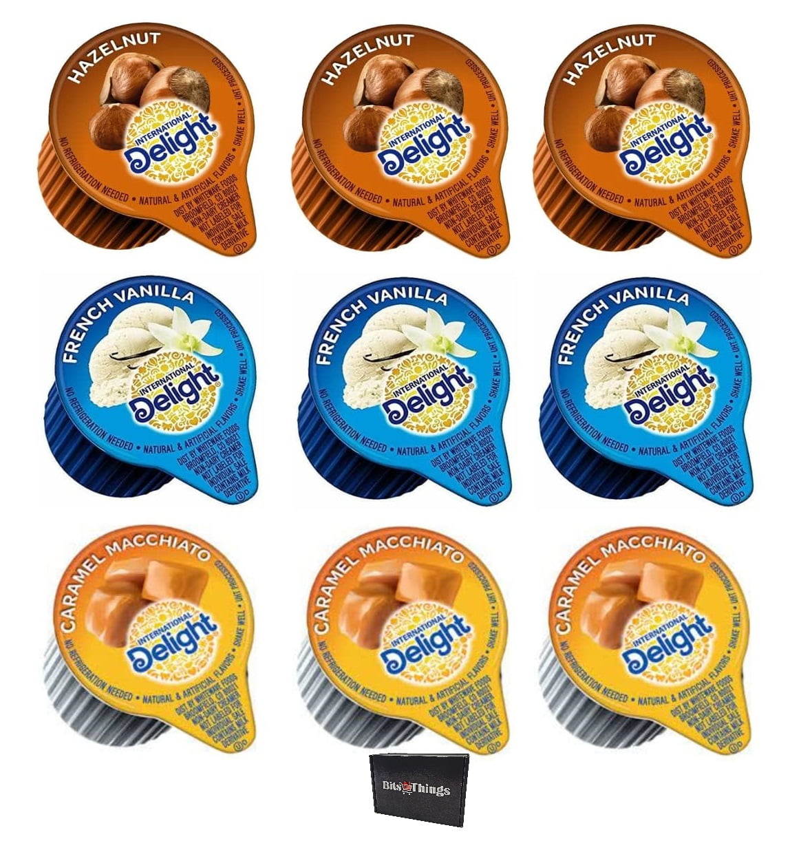 International Delight Coffee Creamer Liquid NonDairy Singles Variety