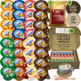 thumbnail image 1 of International Delight Coffee Creamer Singles with Colombian Supreme Ground Coffee Packets - 101 ct - Hersheys, Irish and 5 More Flavored Pods with 1x2.5 oz Coffee Bag, 1 of 5