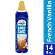 International Delight French Vanilla Cold Foam Coffee Creamer, 14 oz Can
