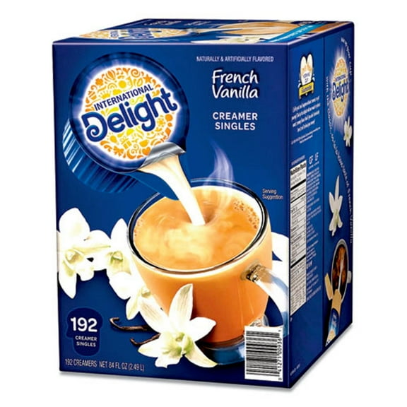 International Delight French Vanilla Creamer 192 Ct (Pack of 2)