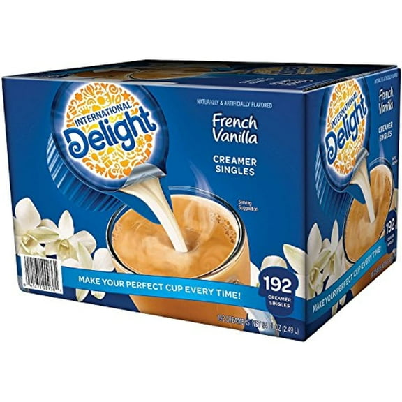 International Delight French Vanilla Creamer 192 ct. (pack of 4) A1