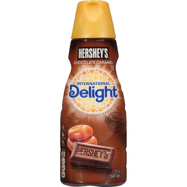International Delight HERSHEY’S Chocolate Caramel Coffee Creamer, 32 fl