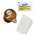 thumbnail image 1 of International Delight, HERSHEY'S Chocolate Caramel, Single-Serve Non-Dairy Coffee Creamer 0.5 fl. oz + Domino Cane Sugar + Wooden Coffee Stirrers l 120 counts, 1 of 6