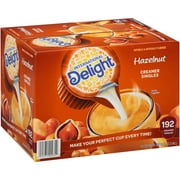 International Delight ITD101522 Hazelnut Liquid Creamer Singles - Pack of 192