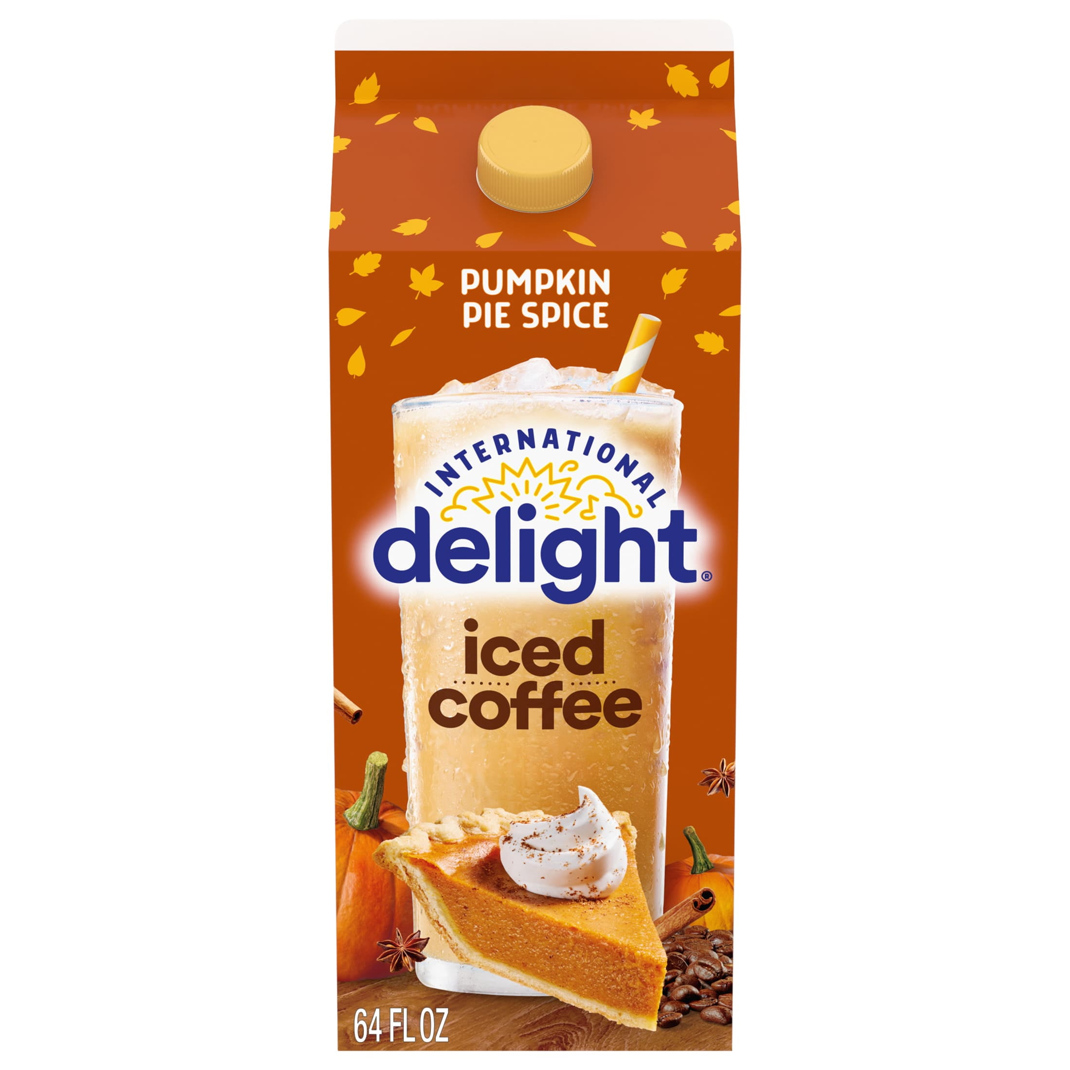 International Delight Pumpkin Pie Spice Iced Coffee, 64 fl oz