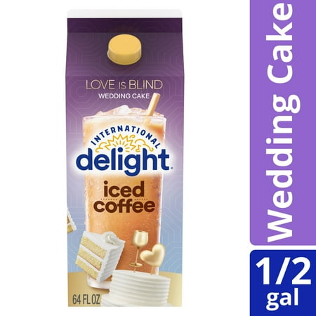 International Delight LOVE IS BLIND (TM) Wedding Cake Iced Coffee, 64 fl oz