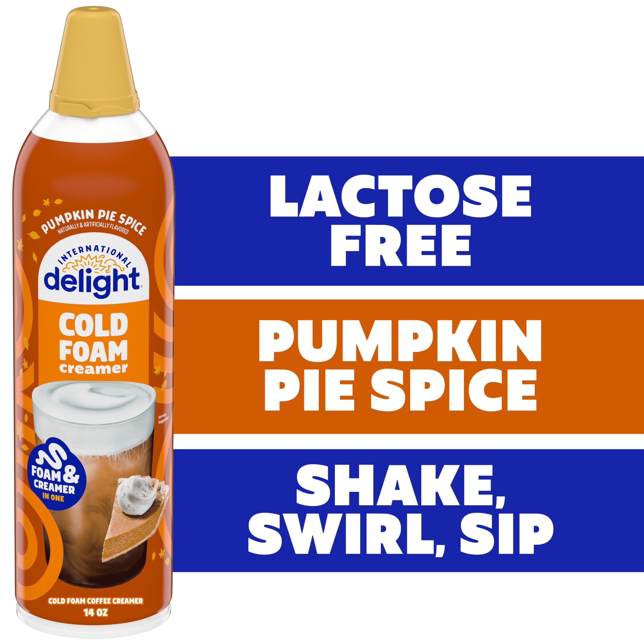 International Delight Pumpkin Pie Spice Cold Foam Coffee Creamer