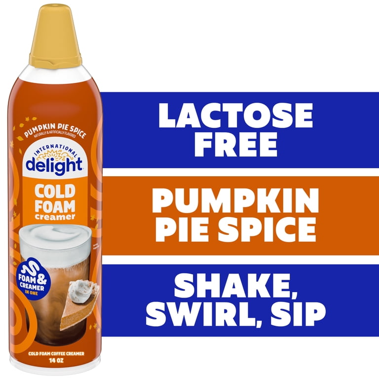 International Delight Pumpkin Pie Spice Cold Foam Coffee Creamer