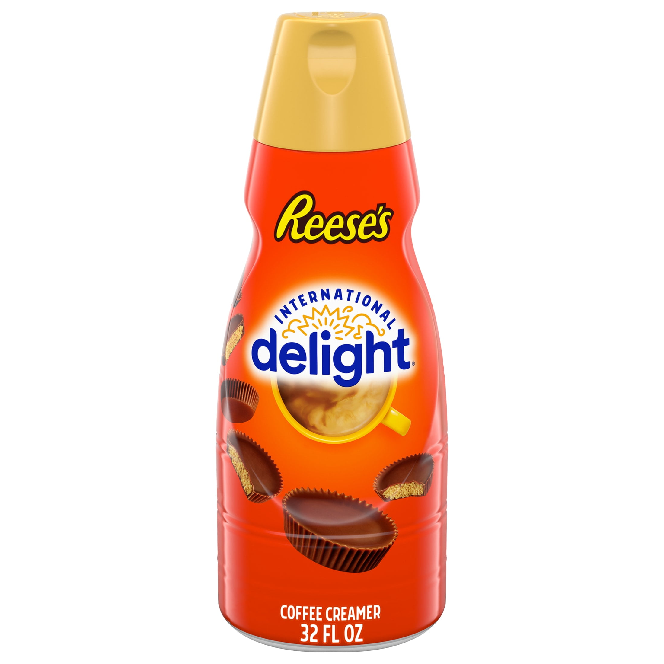 International Delight REESE’S Peanut Butter Cup Coffee Creamer, 32 FL OZ Bottle