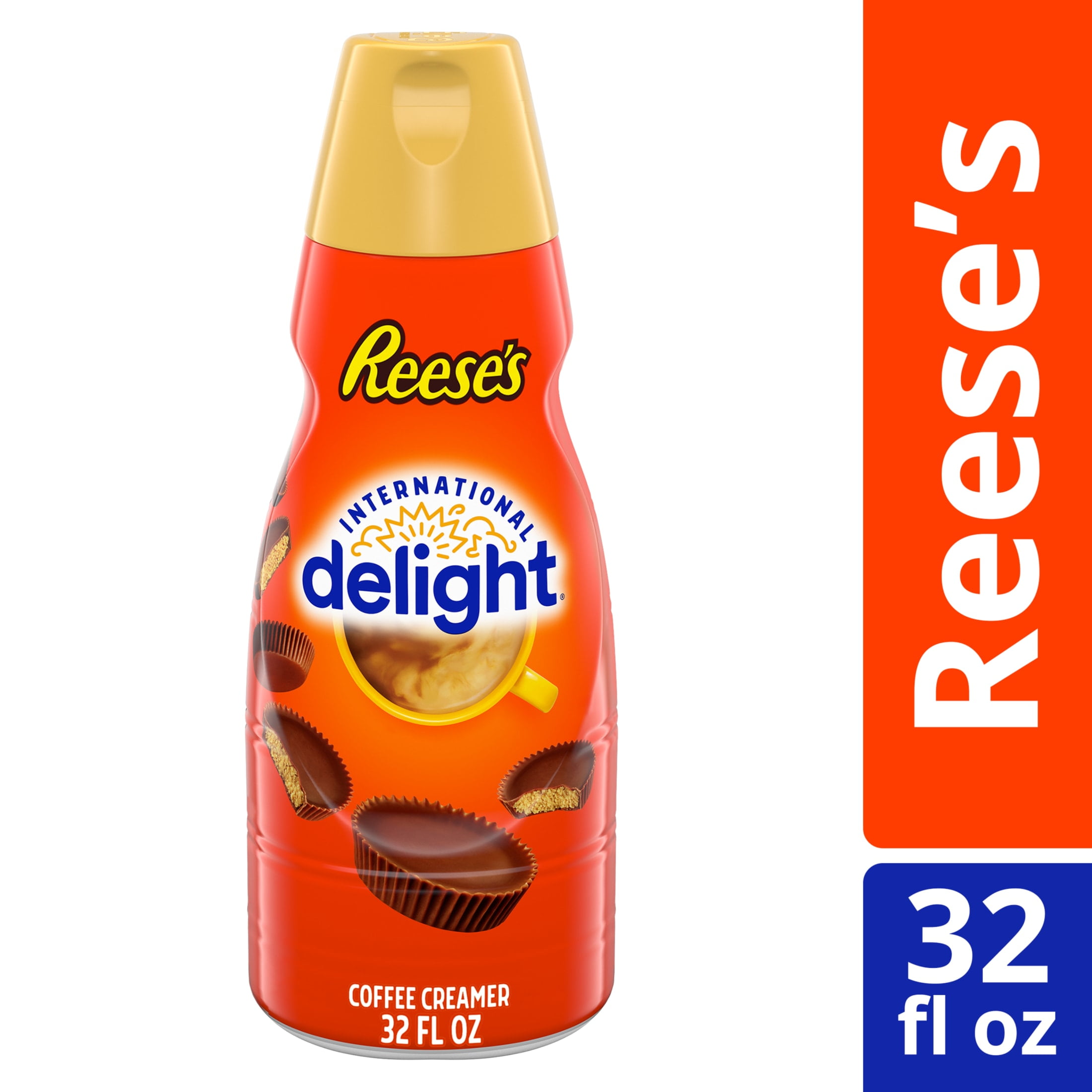 International Delight Reese’s Peanut Butter Cup Coffee Creamer, 32 fl. oz. Bottle