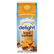 International Delight Ready to Drink Caramel Macchiato Iced Coffee, 64 fl oz Carton