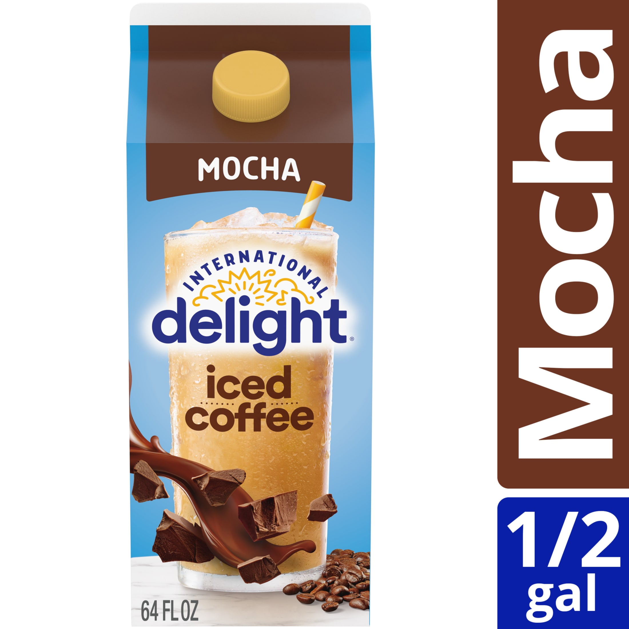 International Delight Cold Flavored Mocha Iced Coffee, 64 fl oz